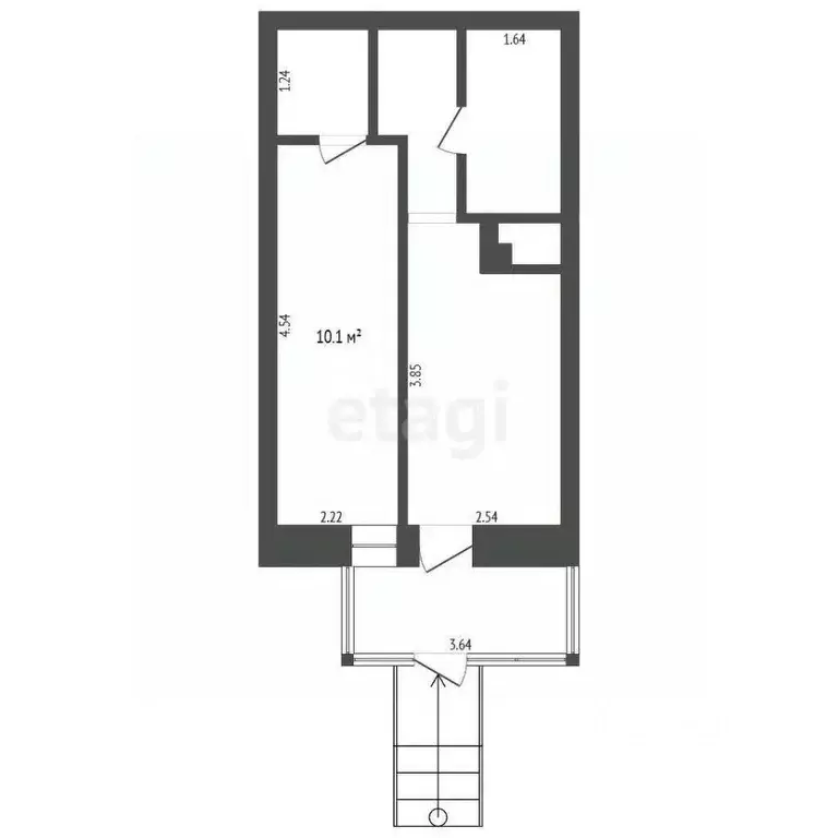 Офис в Тюменская область, Тюмень Мыс мкр, ул. Судоремонтная, 29к1 (27 ... - Фото 1