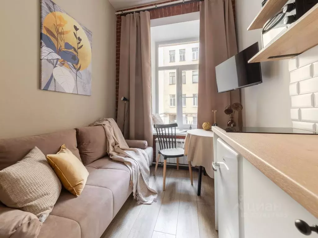 Студия Санкт-Петербург Моховая ул., 16 (17.0 м) - Фото 2