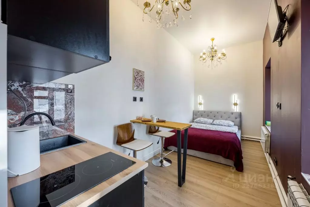 Студия Москва Гороховский пер., 6/1С2 (20.0 м) - Фото 2