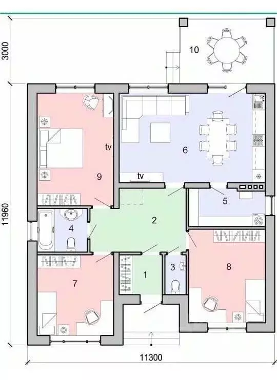 Коттедж в Липецкая область, Липецк ул. Колокольная, 40 (105 м) - Фото 2