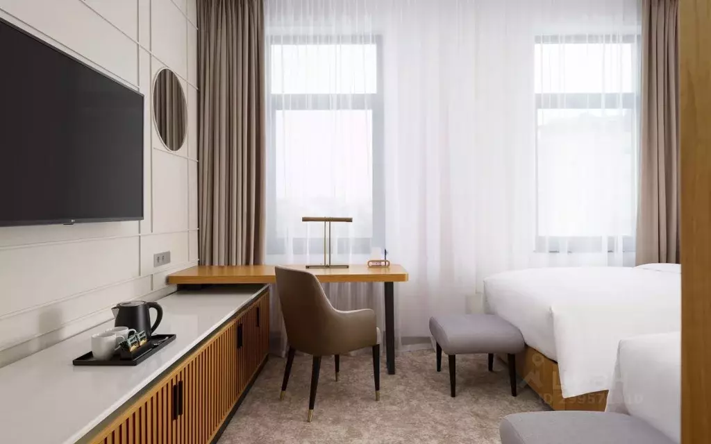 Комната Москва Никитский бул., 10 (22.0 м) - Фото 1