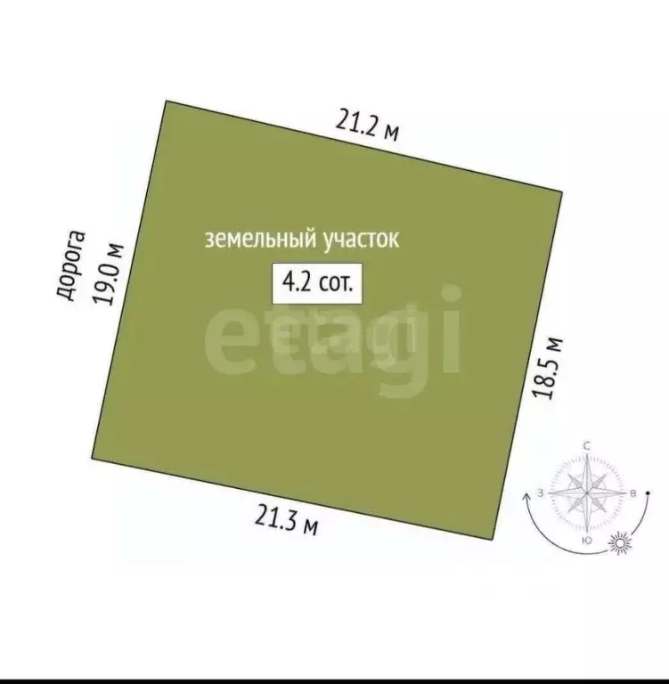 Участок в Тюменская область, с. Ярково  (4.82 сот.) - Фото 1