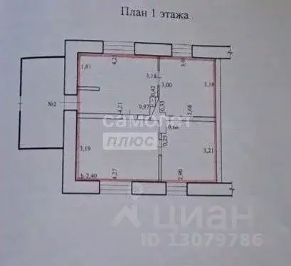 3-к кв. Забайкальский край, Чернышевск пгт ул. Интернатная, 6 (46.3 м) - Фото 2
