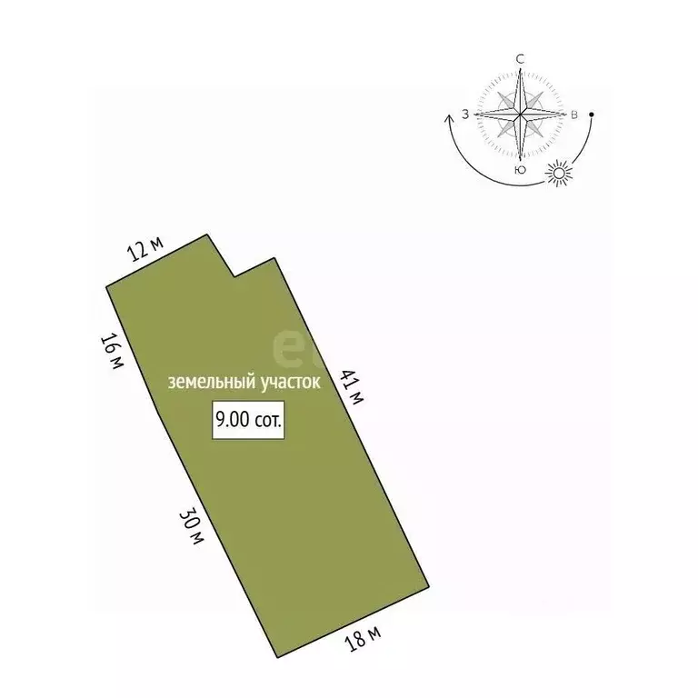 Участок в Амурская область, Благовещенск Игнатьевское ш. (9.0 сот.) - Фото 1