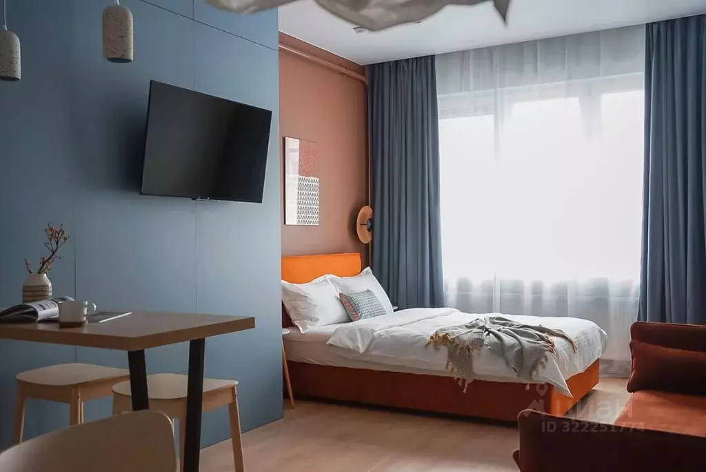 1-к кв. Калининградская область, Калининград Октябрьская ул., 12 (29.0 ... - Фото 1