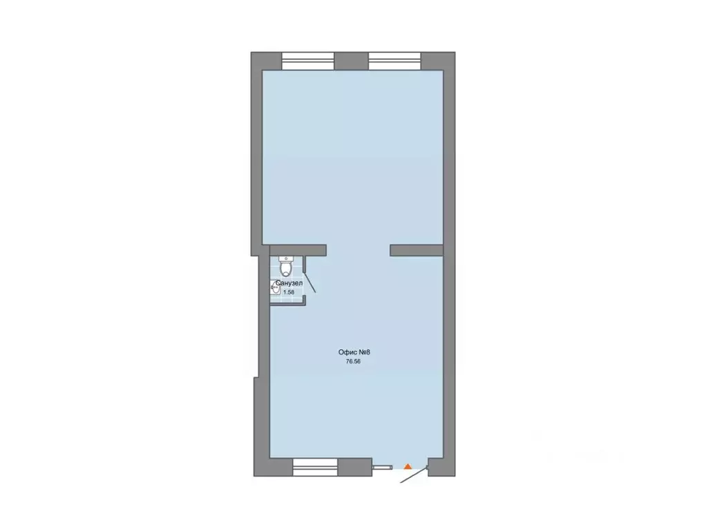 Помещение свободного назначения в Ульяновская область, Ульяновск ул. ... - Фото 1