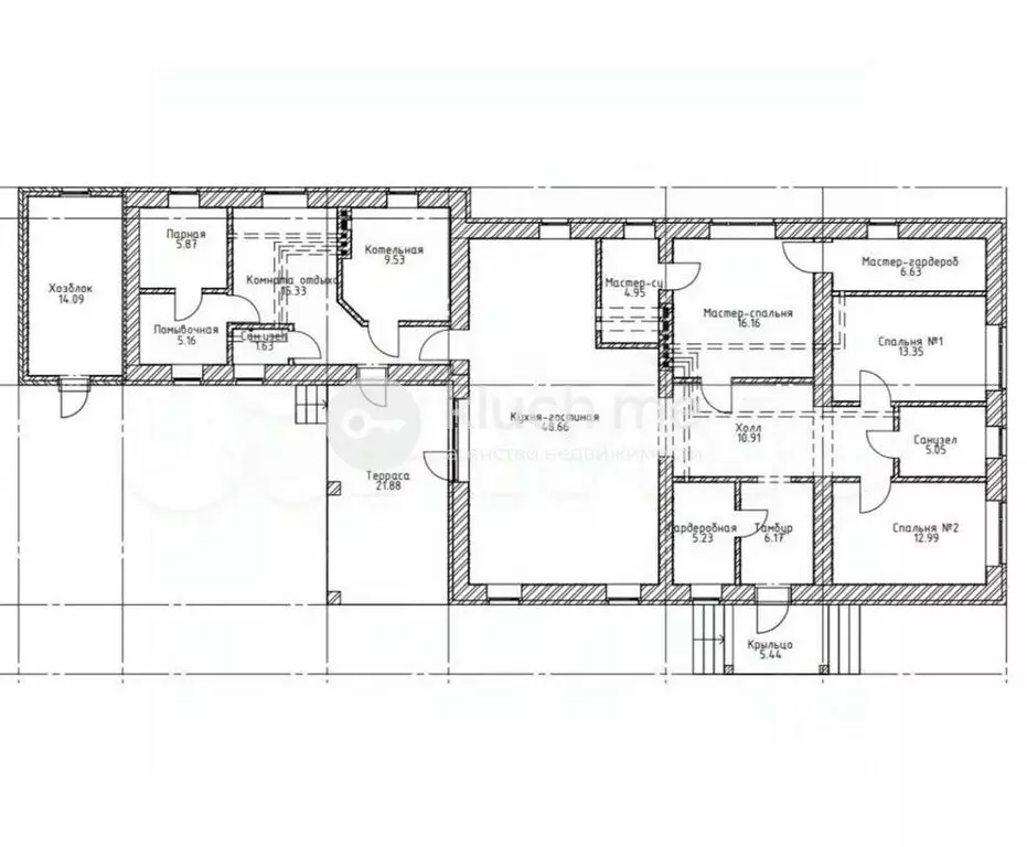 Дом в Татарстан, Лаишевский район, Большекабанское с/пос, с. Малые ... - Фото 1