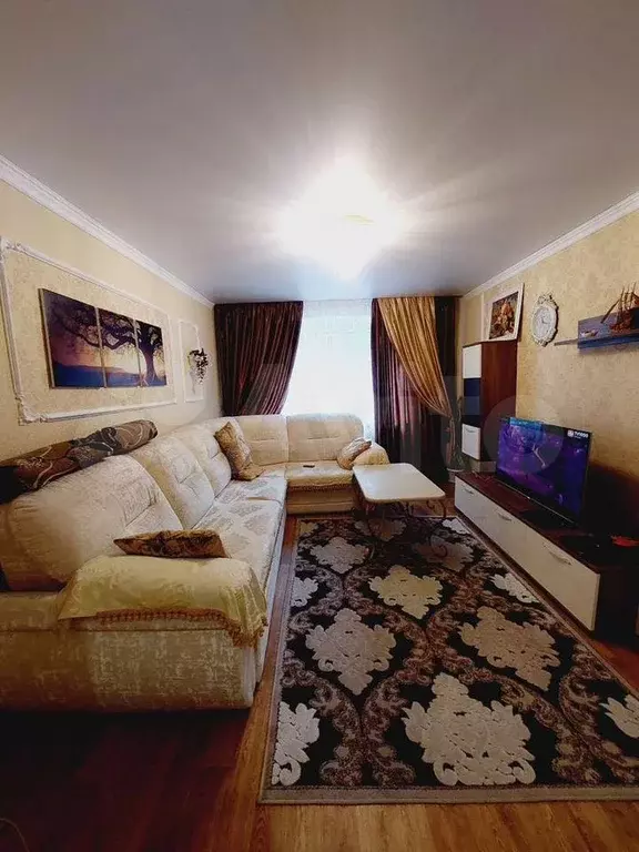3-к. квартира, 66,6 м, 1/5 эт. - Фото 0