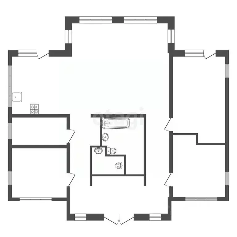 Дом в Калужская область, Жуков  (123 м) - Фото 2