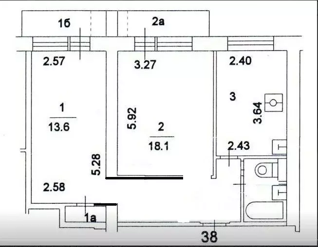 2-к кв. Москва Большая Академическая ул., 17 (47.0 м) - Фото 2
