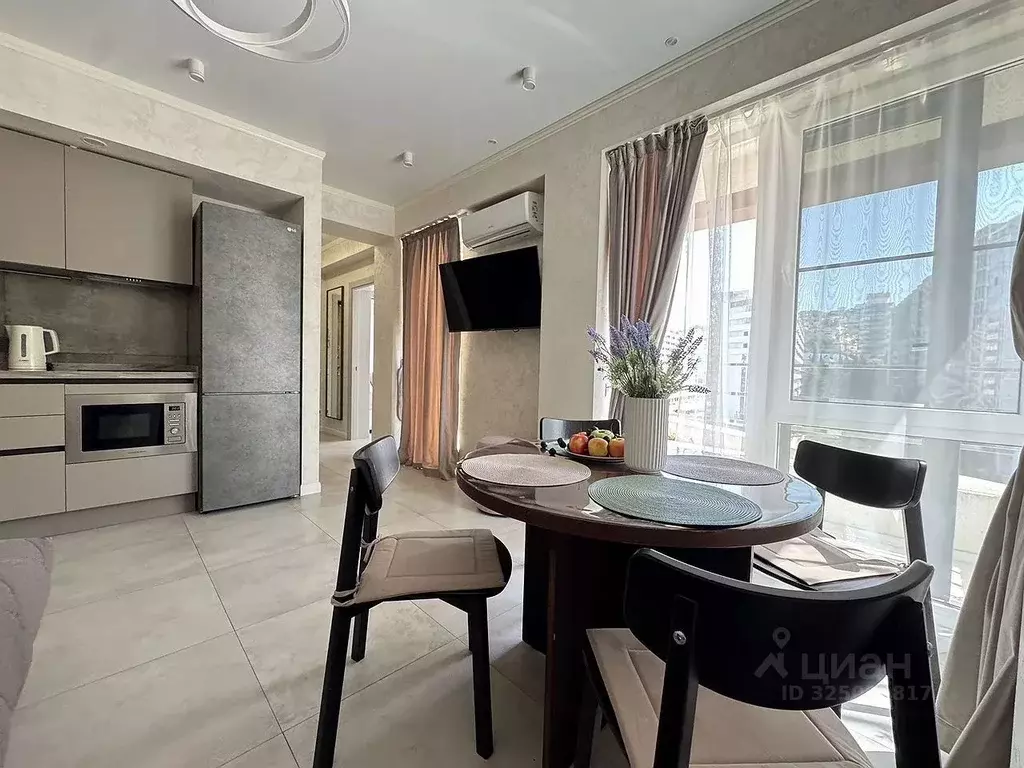 1-к кв. Краснодарский край, Сочи ул. Полтавская, 54 (43.2 м) - Фото 1