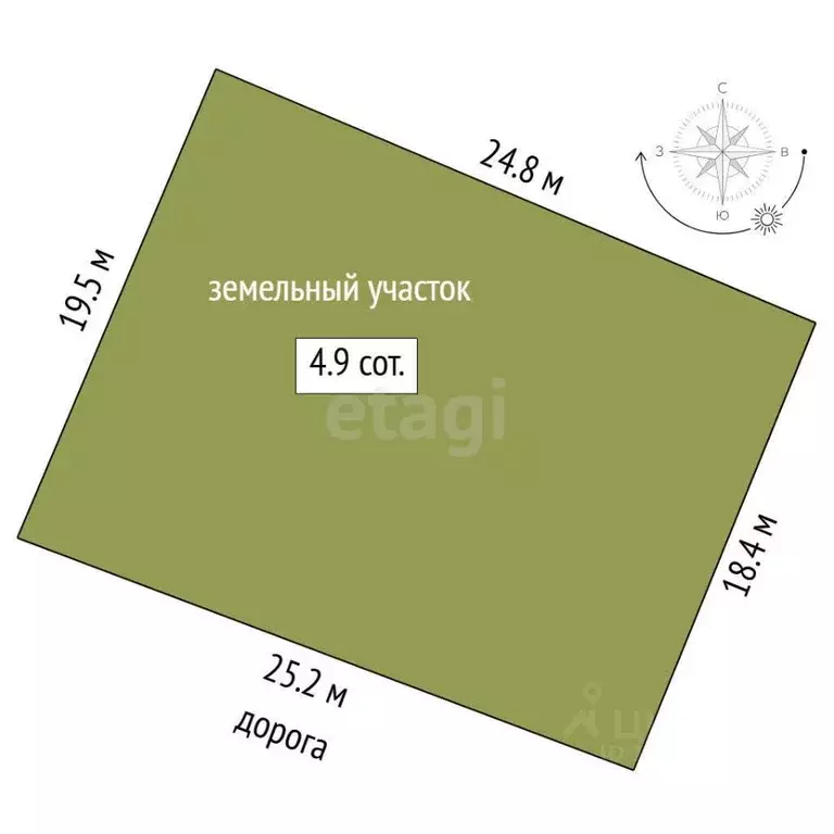 Дом в Тюменская область, Тюмень Меридиан СНТ, ул. Садовая (59 м) - Фото 1