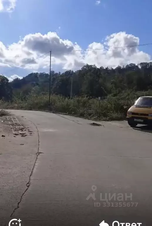 Участок в Краснодарский край, Сочи городской округ, с. Вардане-Верино  ... - Фото 2