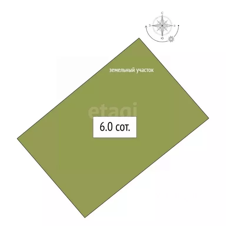 Участок в Новосибирская область, Бердск Вега-4 СНТ, 30 (6.0 сот.) - Фото 1