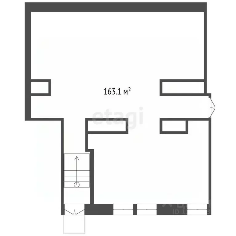 Торговая площадь в Москва Ленинградский просп., 47С2 (163 м) - Фото 2