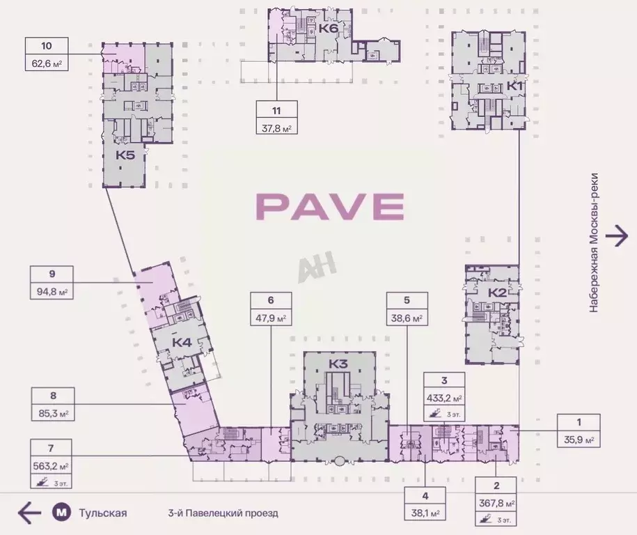 Помещение свободного назначения в Москва 2-й Павелецкий проезд, 7С8 ... - Фото 2