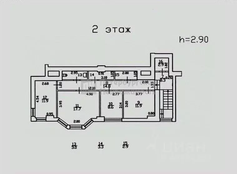 Офис в Санкт-Петербург Ленинский просп., 117К1 (103 м) - Фото 1