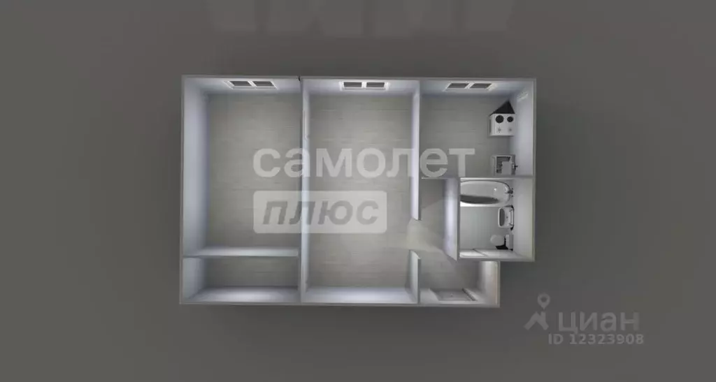 2-к кв. Московская область, Подольск ул. Свердлова, 39 (40.4 м) - Фото 2