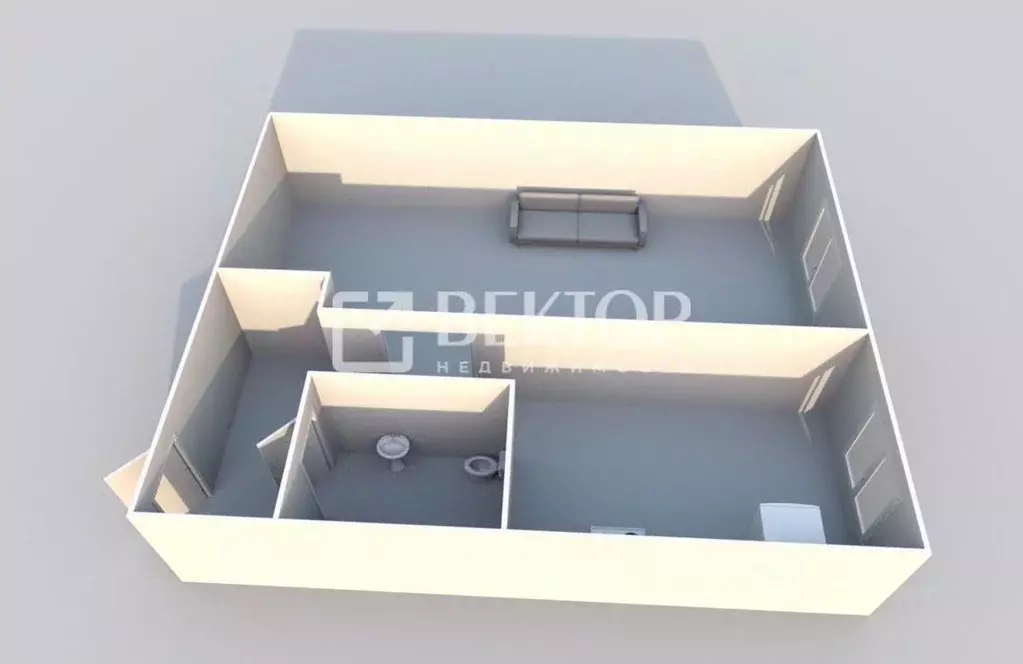 1-к кв. Ярославская область, Ярославль Светлая ул., 34 (31.0 м) - Фото 2