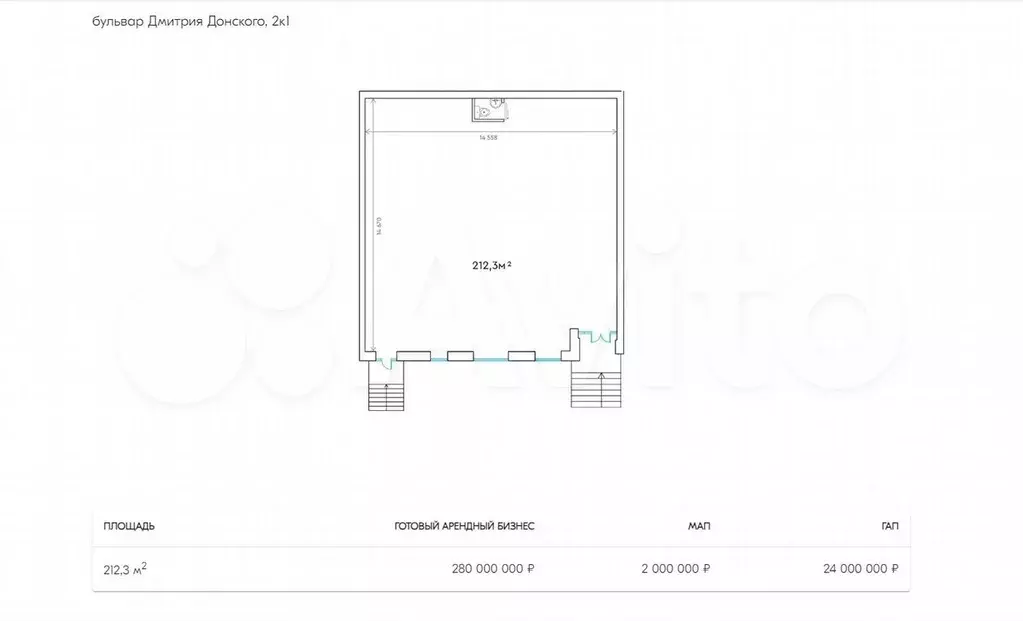 Продажа габ  Газпромбанк - Фото 1