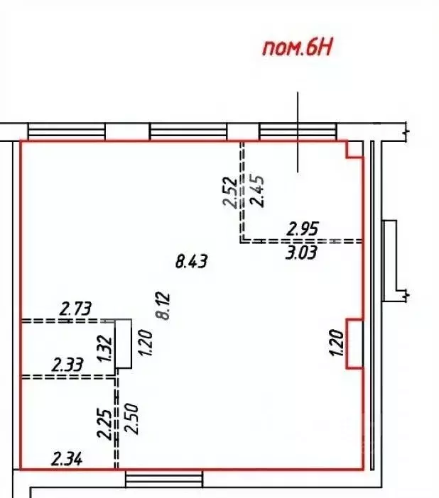 Помещение свободного назначения в Москва ул. Николая Озерова, 8к1 (67 ... - Фото 2