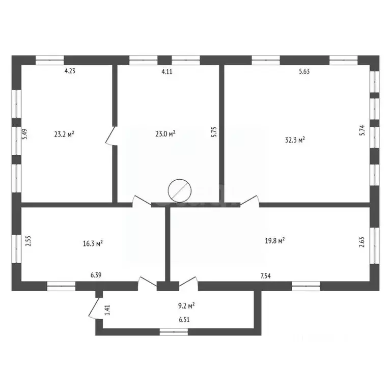 Дом в Нижегородская область, Навашино Набережная ул., 3 (124 м) - Фото 2