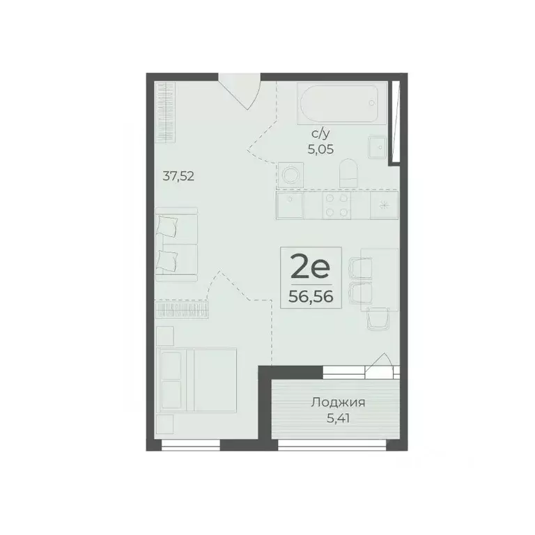 2-к кв. Крым, Ялта муниципальный округ, Массандра пгт Ботаника жилой ... - Фото 1