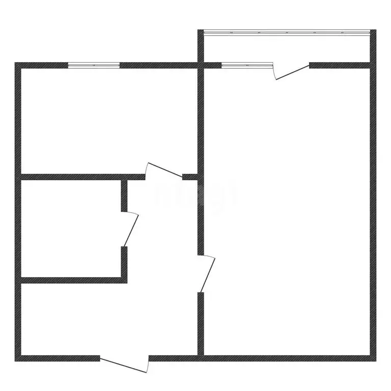 1-комнатная квартира: Черкесск, улица Горького, 4 (30.1 м) - Фото 1
