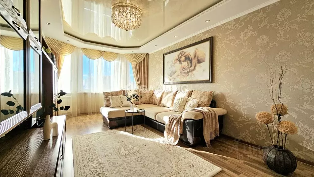 3-к кв. Липецкая область, Липецк ул. С.М. Шерстобитова, 12 (79.5 м) - Фото 0