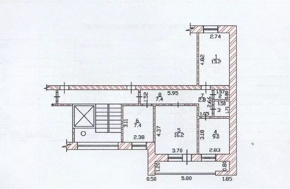 3-к кв. Хакасия, Абакан ул. Пушкина, 199Б (60.0 м) - Фото 1