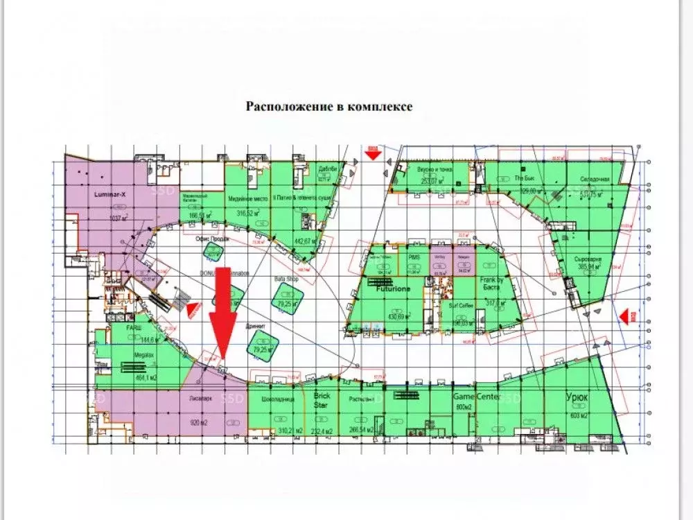 Помещение свободного назначения в Москва 2-я Останкинская ул., 3 (920 ... - Фото 2