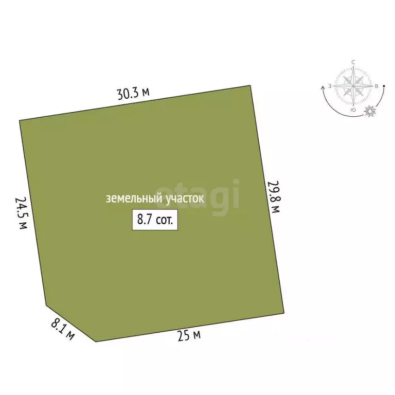 Участок в Ленинградская область, Ломоносовский район, Аннинское ... - Фото 2