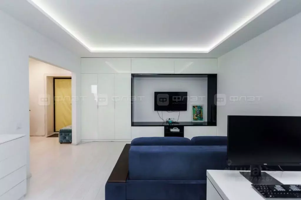 1-к кв. Татарстан, Казань ул. Лядова, 9А (45.5 м) - Фото 2