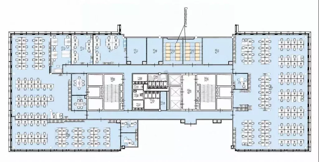 Офис в Москва Киевское шоссе, 22-й км, 6Ас1 (1454 м) - Фото 2