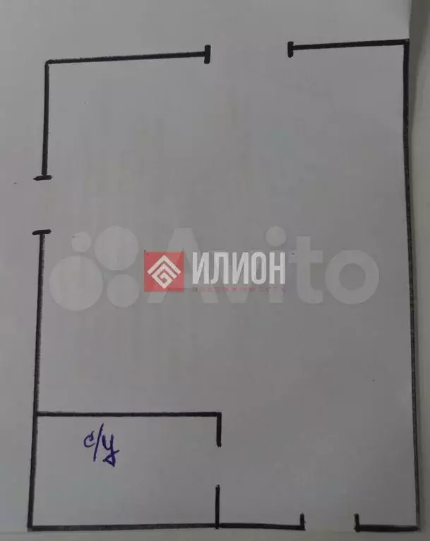 Квартира-студия, 28 м, 2/3 эт. - Фото 0