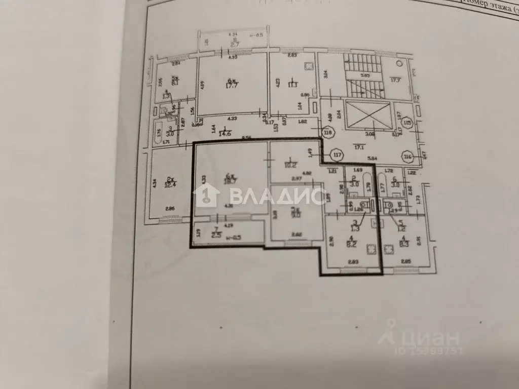 2-к кв. Калининградская область, Калининград ул. Согласия, 30 (50.4 м) - Фото 1