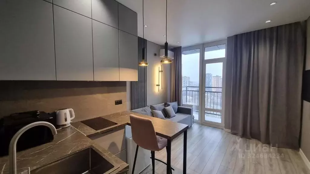 Студия Ростовская область, Ростов-на-Дону просп. Соколова (22.0 м) - Фото 1