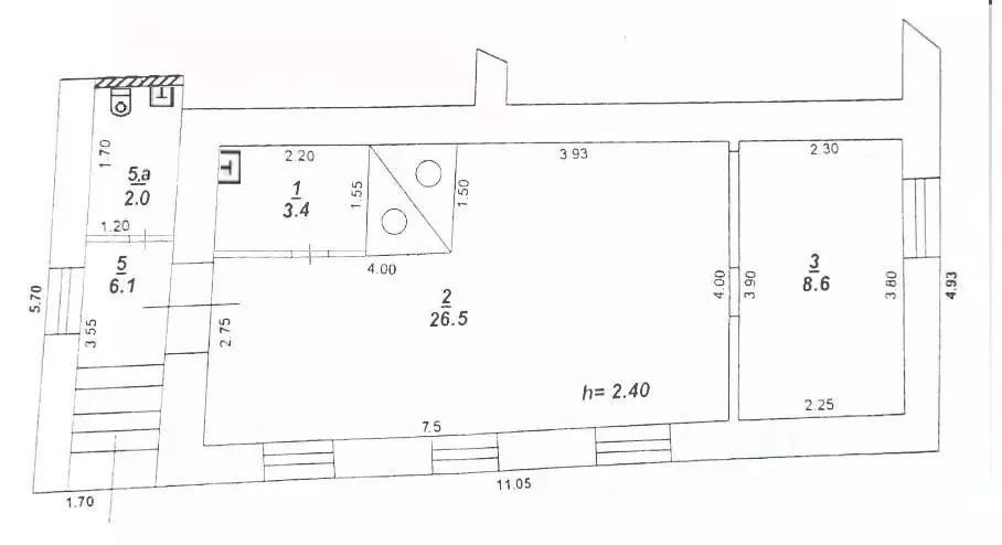 Офис в Ростовская область, Ростов-на-Дону Петровская ул., 43 (43 м) - Фото 2