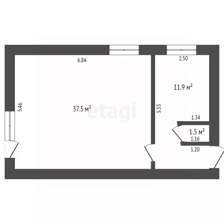 Торговая площадь в Тамбовская область, Уварово 2-й мкр, 11 (51 м) - Фото 2