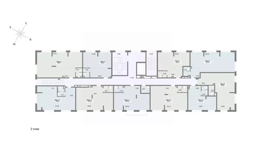 Офис в Свердловская область, Екатеринбург ул. Краснофлотцев, 40 (56 м) - Фото 2
