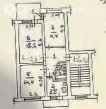3-комнатная квартира: Нальчик, улица Ватутина, 17 (60.5 м) - Фото 1