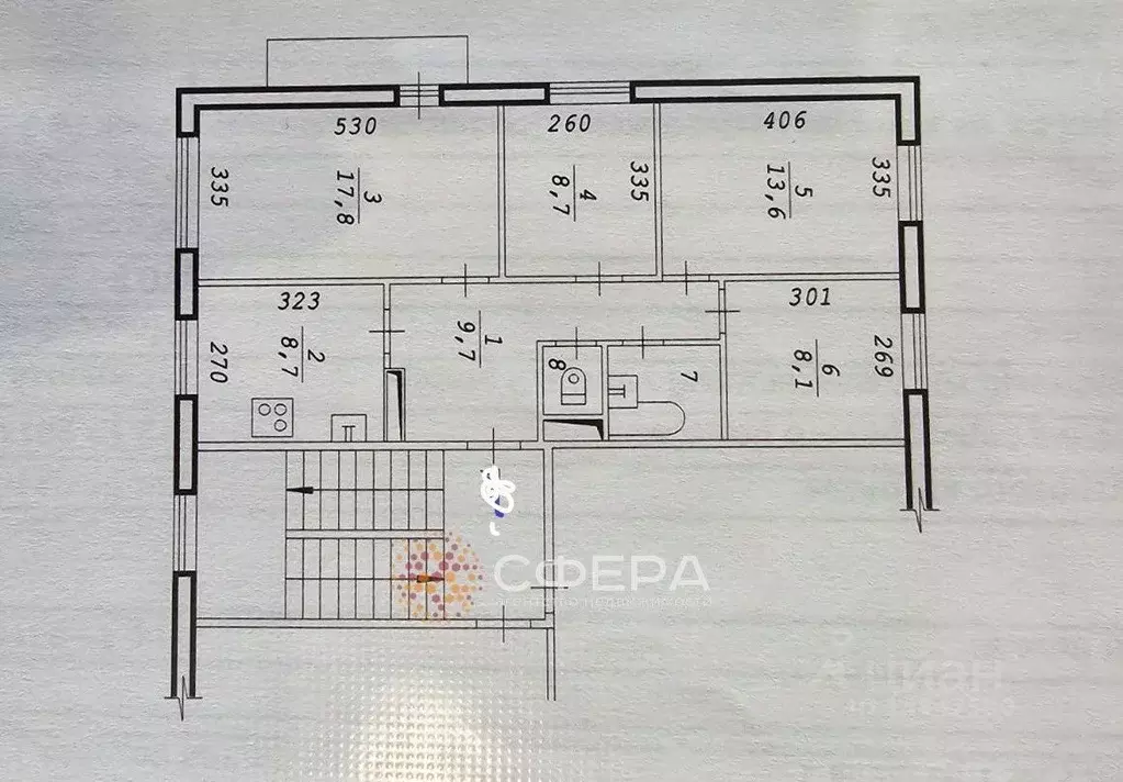 4-к кв. Новосибирская область, Новосибирск Кубовая ул., 105/1 (71.0 м) - Фото 1
