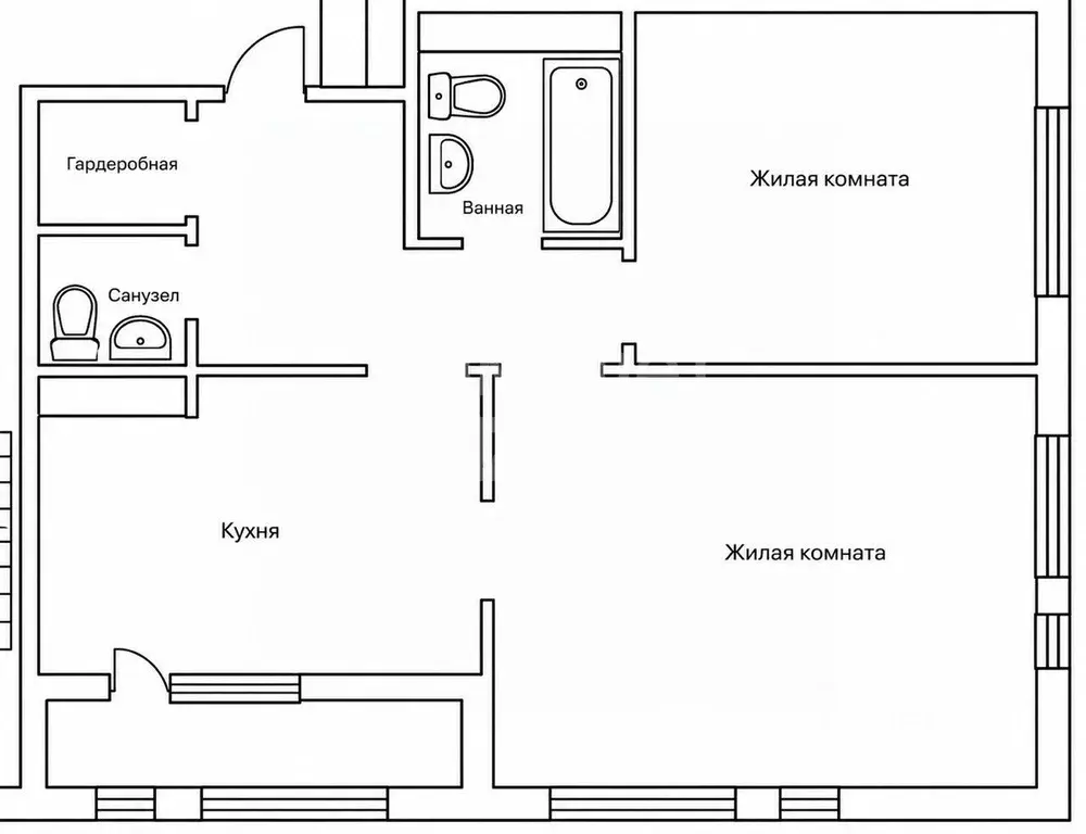 2-к кв. Москва Дмитровское ш., 73Б (65.0 м) - Фото 2
