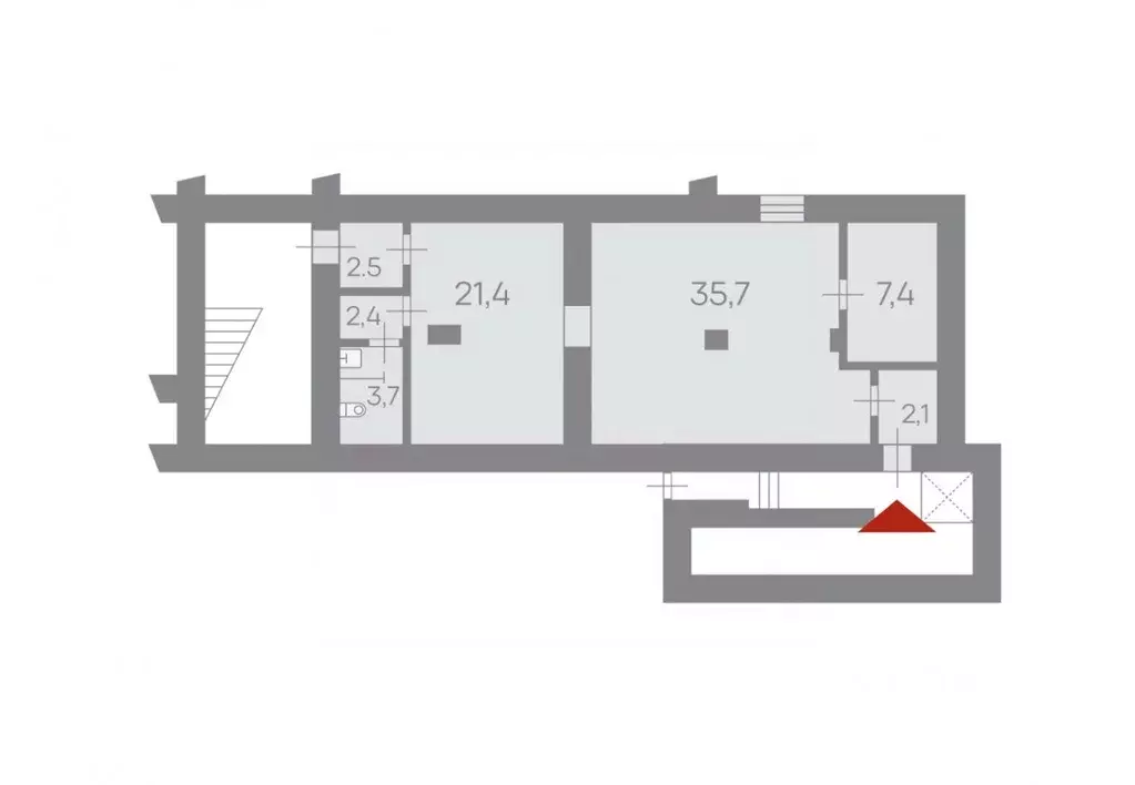 Помещение свободного назначения в Санкт-Петербург 8-я Советская ул., ... - Фото 1