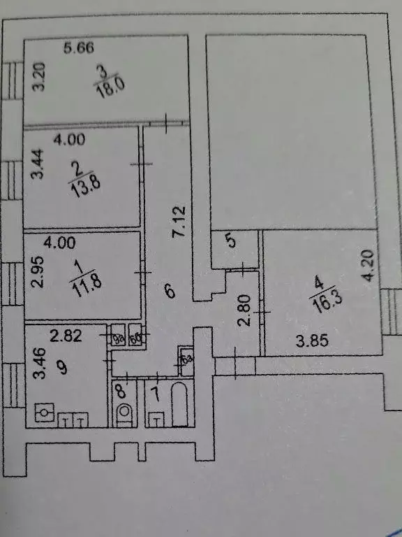 Продается 4-комнатная квартира - Фото 1