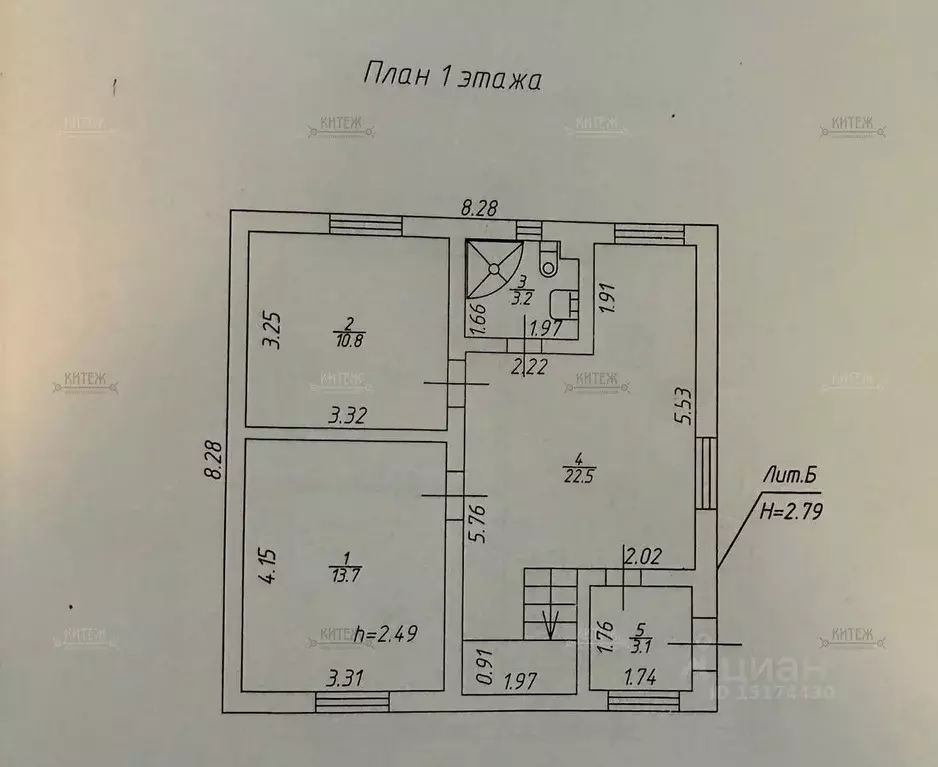 Дом в Калужская область, Козельский муниципальный округ, Нижние Прыски ... - Фото 2