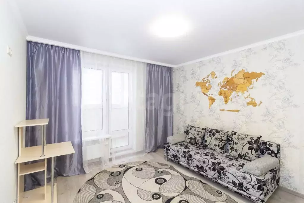 Студия Тюменская область, Тюмень ул. Вадима Бованенко, 1 (23.6 м) - Фото 1