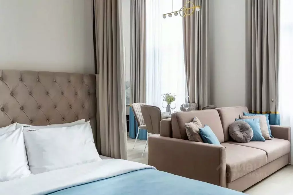 Студия Краснодарский край, Сочи Светлана мкр, ул. Депутатская, 10Дк1 ... - Фото 1