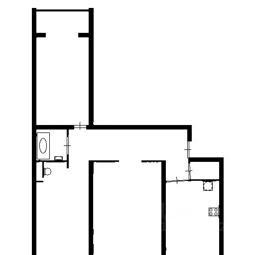3-к кв. Тульская область, Тула ул. Марата, 32 (65.8 м) - Фото 2