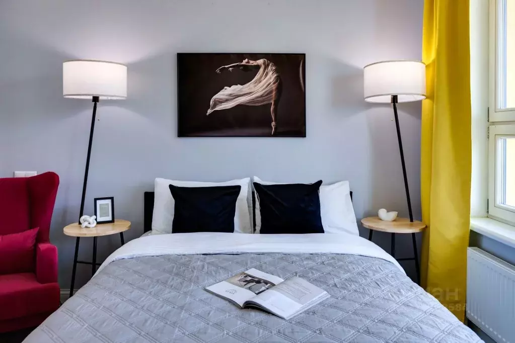 Студия Москва пос. Коммунарка, ул. Бачуринская, 7к2 (30.0 м) - Фото 1